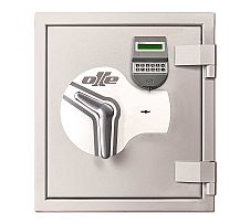 Foto Caja Fuerte Ollé Serie IV ATM Llave y Electrónica BR Ranura Vertical